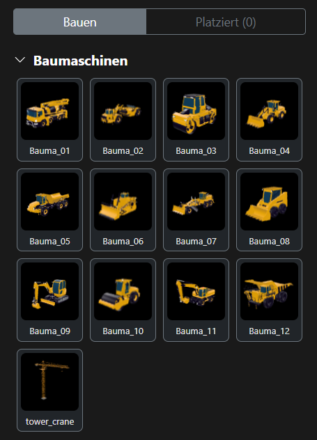 GodView 3D asset management – drag-and-drop GLB placement in digital twin scene with spatial positioning